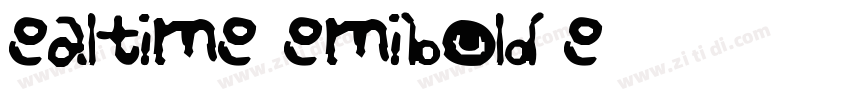Realtime Semibold Re字体转换